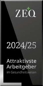 Logo: ZEQ Attraktivster Arbeitgeber im Gesundheitswesen