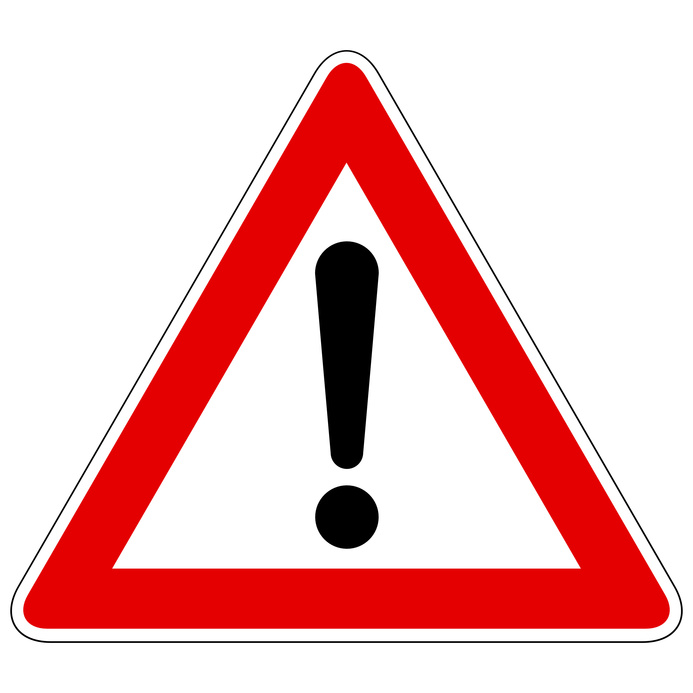 Schild: Achtung © reeel-fotolia.com